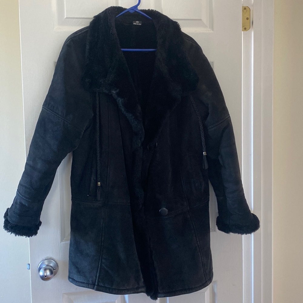 vintage gallery reversible heavy coat